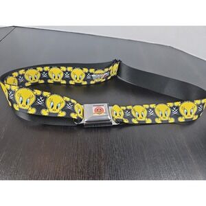 Looney Tunes Tweety Bird Buckle-Down 24"-38" Authentic Adjustable Seat Belt New